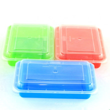 Caja de almuerzo conveniente de los niños de la microonda a prueba de filtraciones, envases libres de la preparación de la comida de BPA fijados